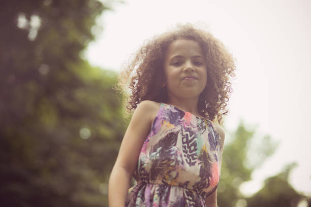I just love nature. Little girl in nature.