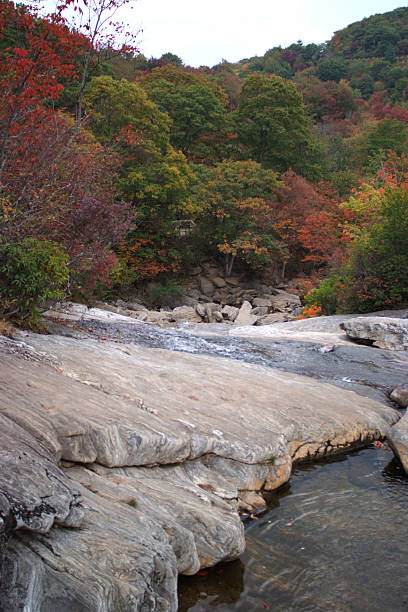 Outono em Montanhas Blue Ridge - fotografia de stock