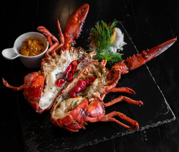 istock Grilled boston lobster. 1158126515