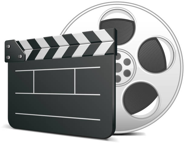 istock Film clap board and video tape 115812665