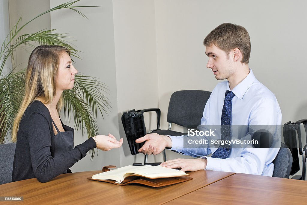 Colloquio di lavoro - Foto stock royalty-free di Comunicazione