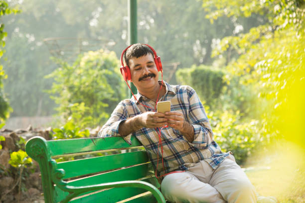 istock Indian Mature Man - stock image 1158132006