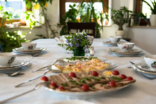 istock Traditional Polish dishes on the Easter table 1158132664