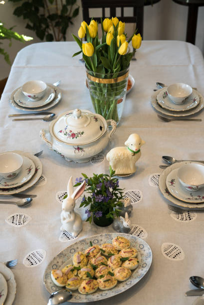 istock Traditional Polish dishes on the Easter table 1158136207