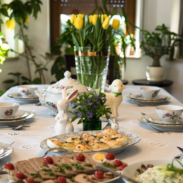 istock Traditional Polish dishes on the Easter table 1158137764