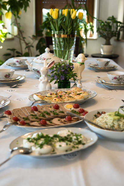 istock Traditional Polish dishes on the Easter table 1158138017