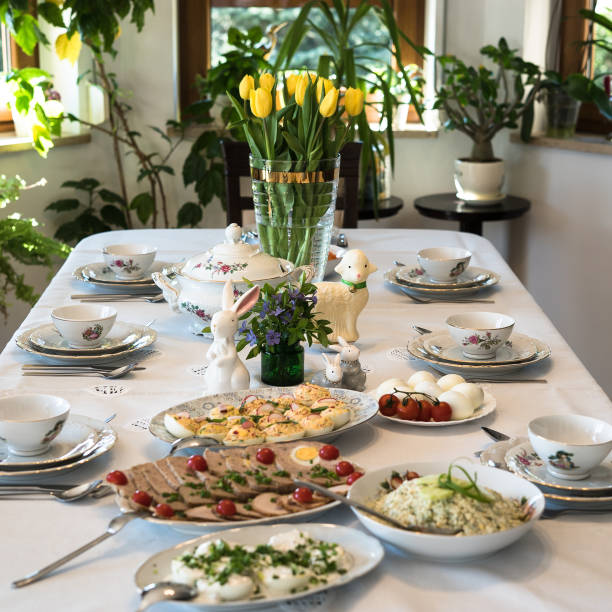 istock Traditional Polish dishes on the Easter table 1158138210