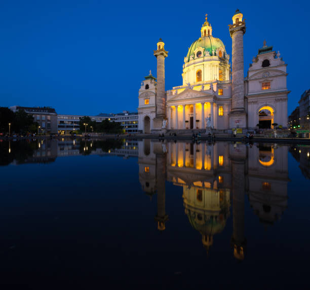 istock St. Charles's Church in Vienna, Austria 1158139189