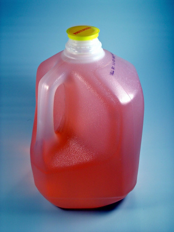 One gallon jug from super market