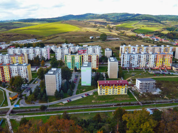 istock Public housing in valley 1158142305