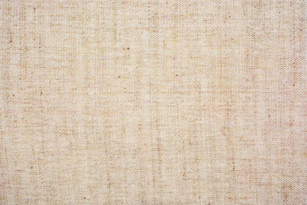 istock Texture of natural linen fabric 1158145375