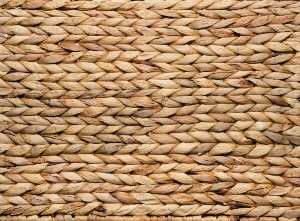 Natural Basket Weave Texture #4 stock photo