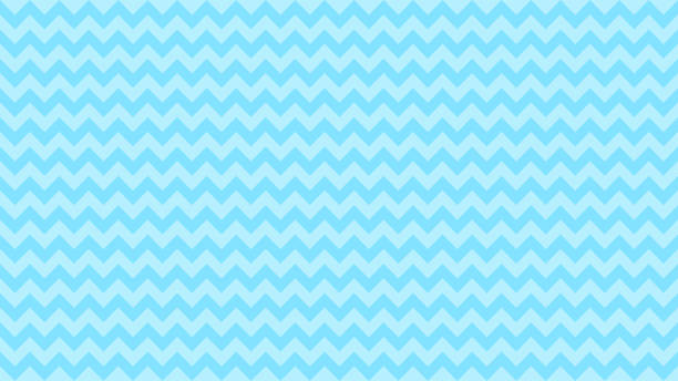 背景のための鋸歯状の縞模様の青い色、アートライン形状ジグザグブルー色、壁紙ストロークライン平行波三角形マゼンタブルー、イメージブルートレースシェブロンラインストライプフル� - chevron pattern zigzag doodle点のイラスト素材／クリップアート素材／マンガ素材／アイコン素材
