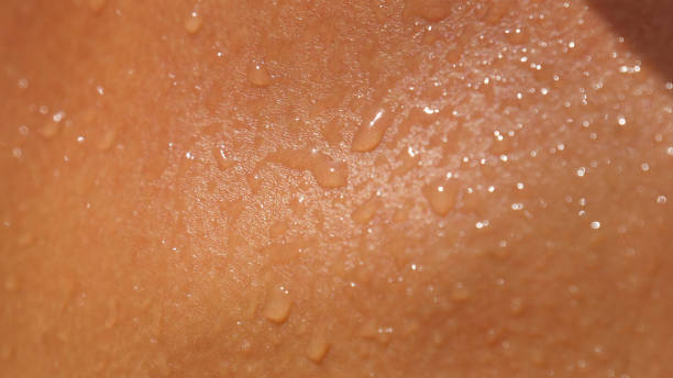 istock Wet female skin, body. 1158149628
