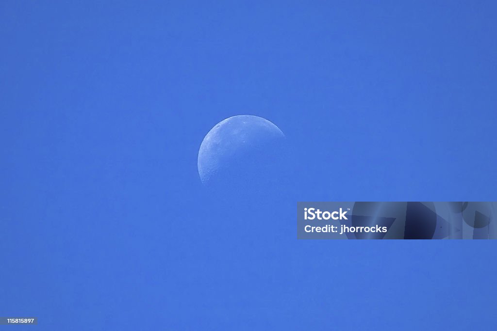 Moon à midi - Photo de Astronomie libre de droits