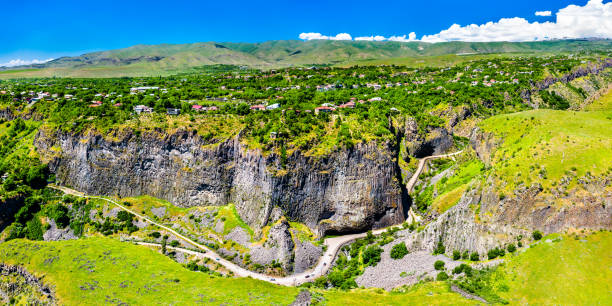 istock The Garni Gorge with basalt column formations. Armenia 1158161177