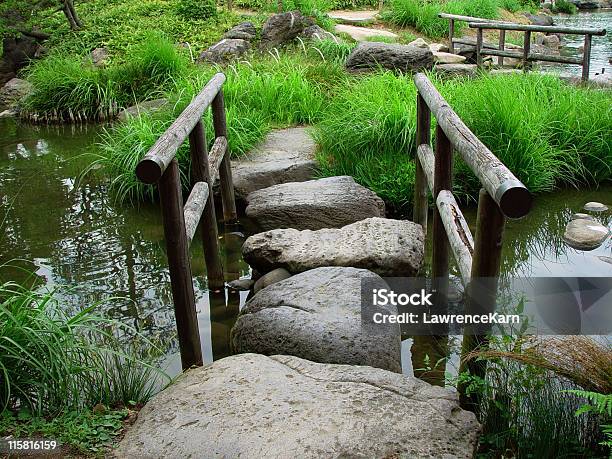 Rock Path Stock Photo - Download Image Now - Bridge - Built Structure, Stepping Stone, Change