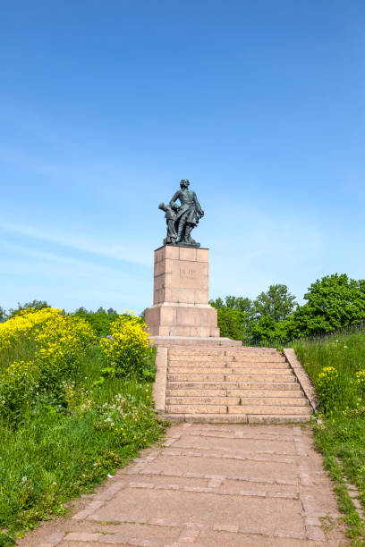 istock Monument to Emperor Peter I in Vyborg city 1158162698