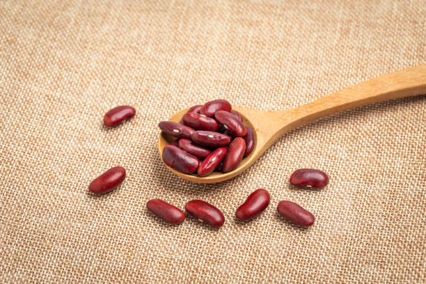 istock red beans in spoon on sackcloth 1158165728