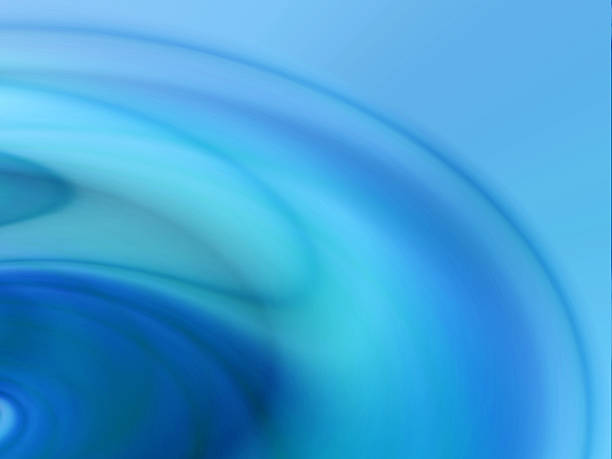 istock Abstract rendition of a blue water-ripple background 115817130
