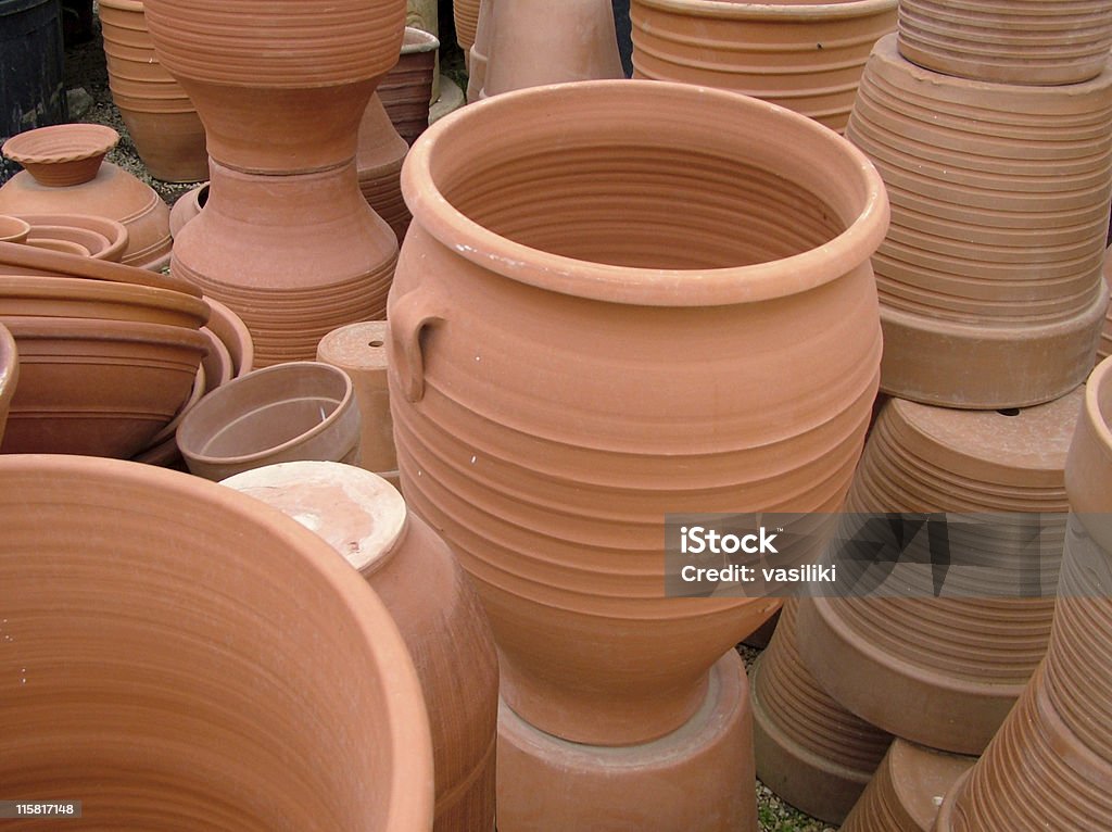 Pottery Sachen - Lizenzfrei Basar - Markt Stock-Foto