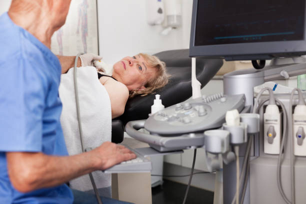 istock Patient during ultrasound diagnostic in clinic 1158172228