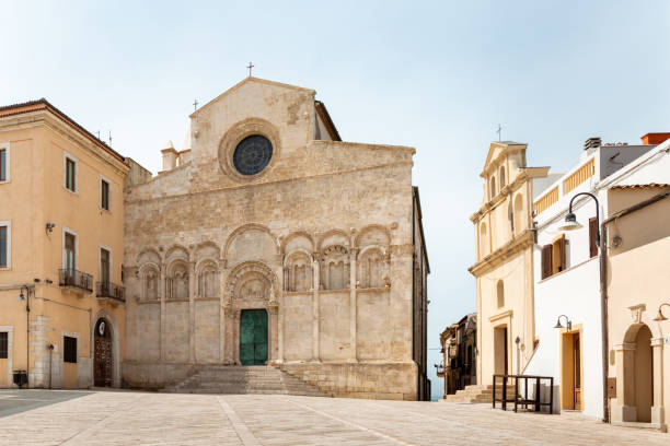 istock Termoli Cathedral in romanesque style 1158173732