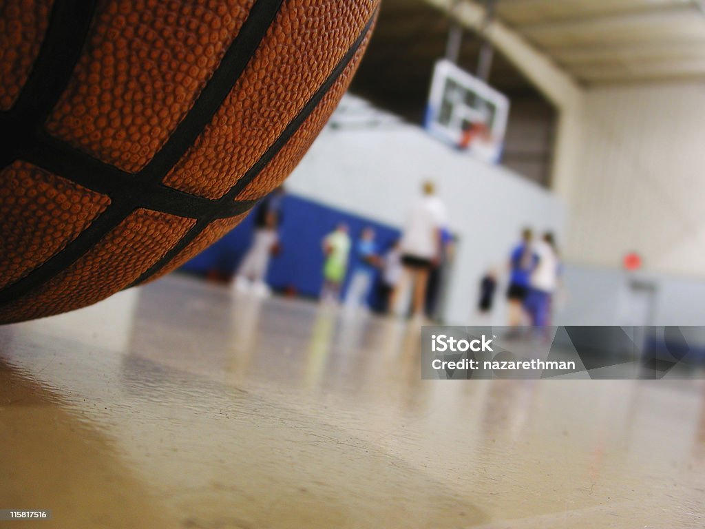베스킷볼 scrimage - 로열티 프리 농구-팀 스포츠 스톡 사진
