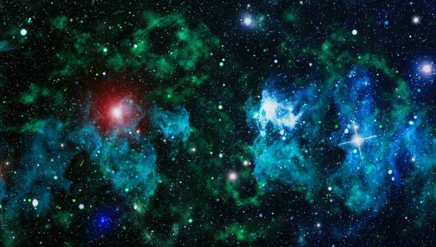 istock New large panoramic looking into deep space. Dark night sky full of stars. The nebula in outer space. Secrets of deep space. 1158176745