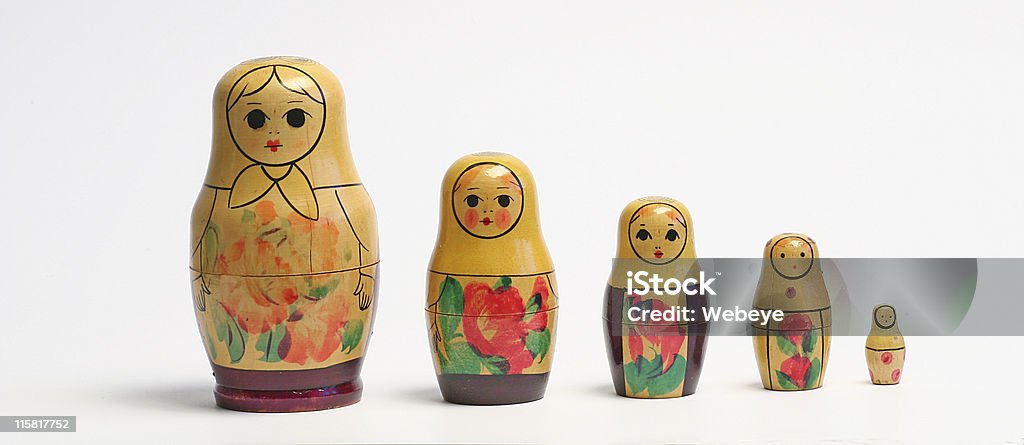 Matrioshka muñecas - Foto de stock de Alemania del Este libre de derechos