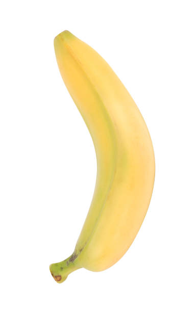 istock Yellow Banana Isolated on white 1158180676