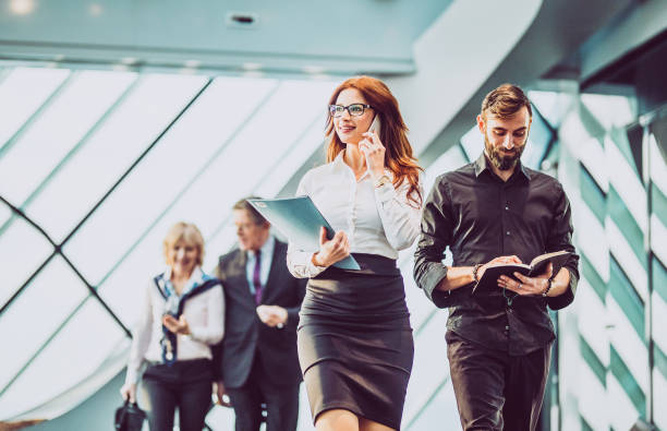 istock Walking business people 1158180924