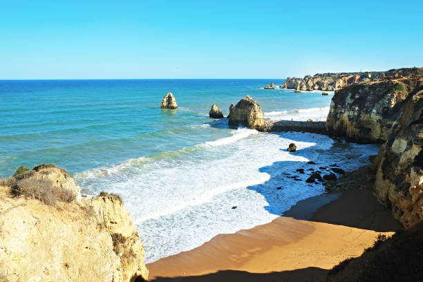 istock Portugal beach panoramic scenery. 1158182516