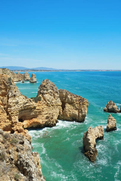 istock Portugal beach panoramic scenery. 1158182598