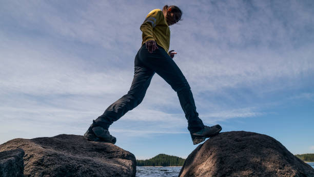 istock Jump and feel free. 1158183817