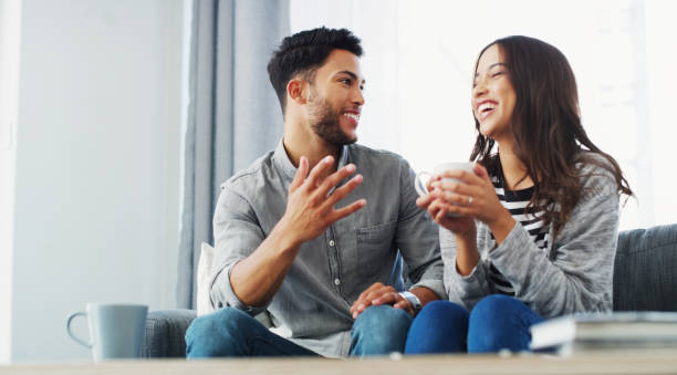 istock Trying to tell her to slow down on the spending 1158188010