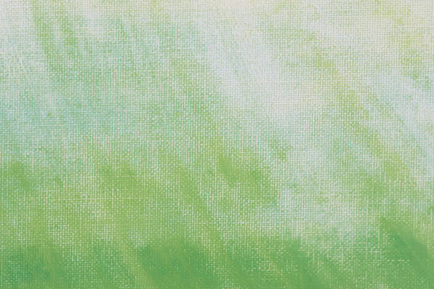 istock yellow and green background texture painted on artistic canvas 1158192994