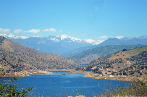 istock Hills and lake, Mariposa 1158193458