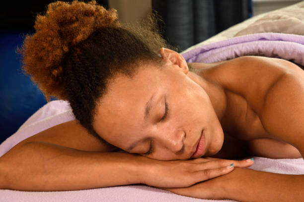 istock Massage Relaxation at Day Spa 1158195482