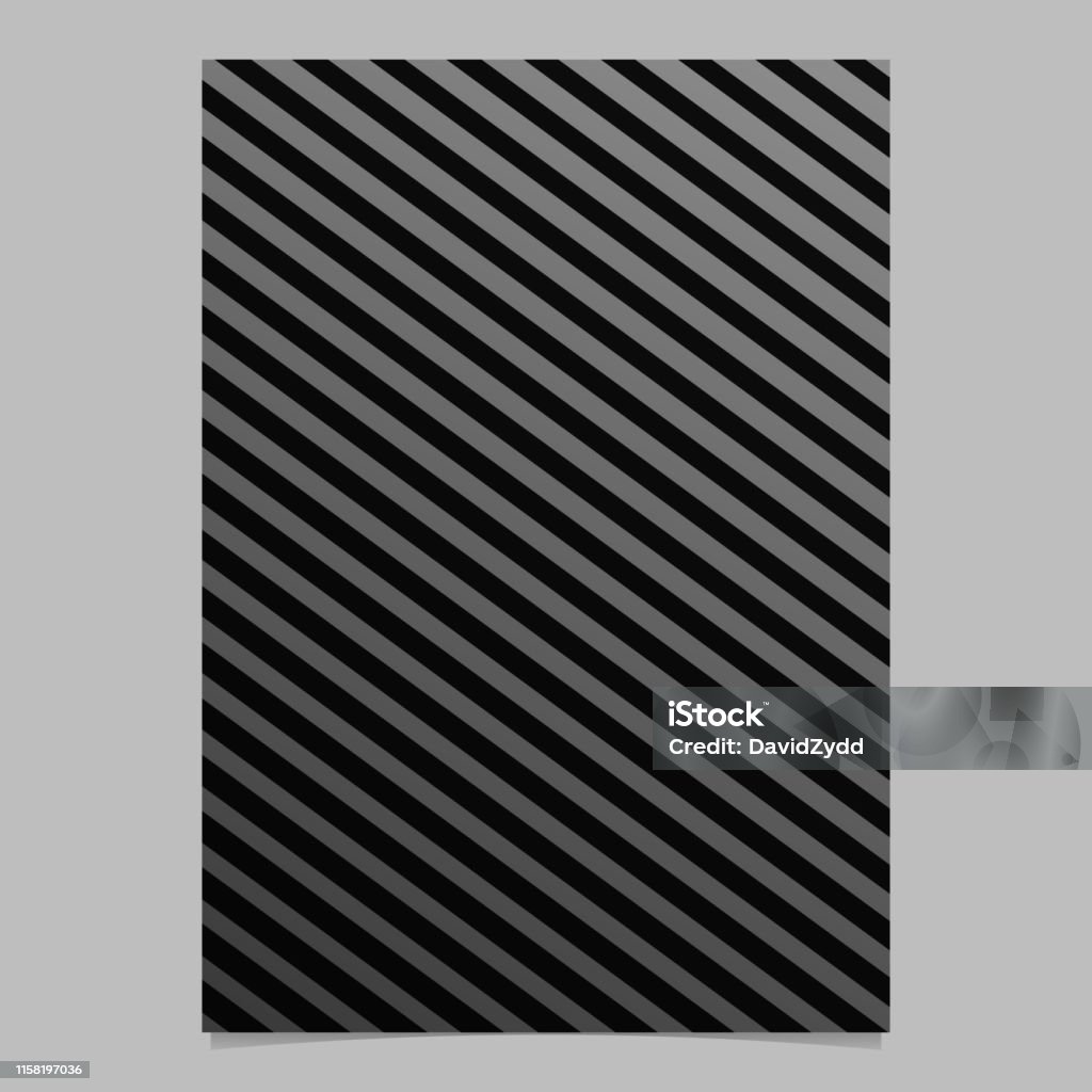 Abstract Gradient Stripe Pattern Poster Background Stock Illustration ...