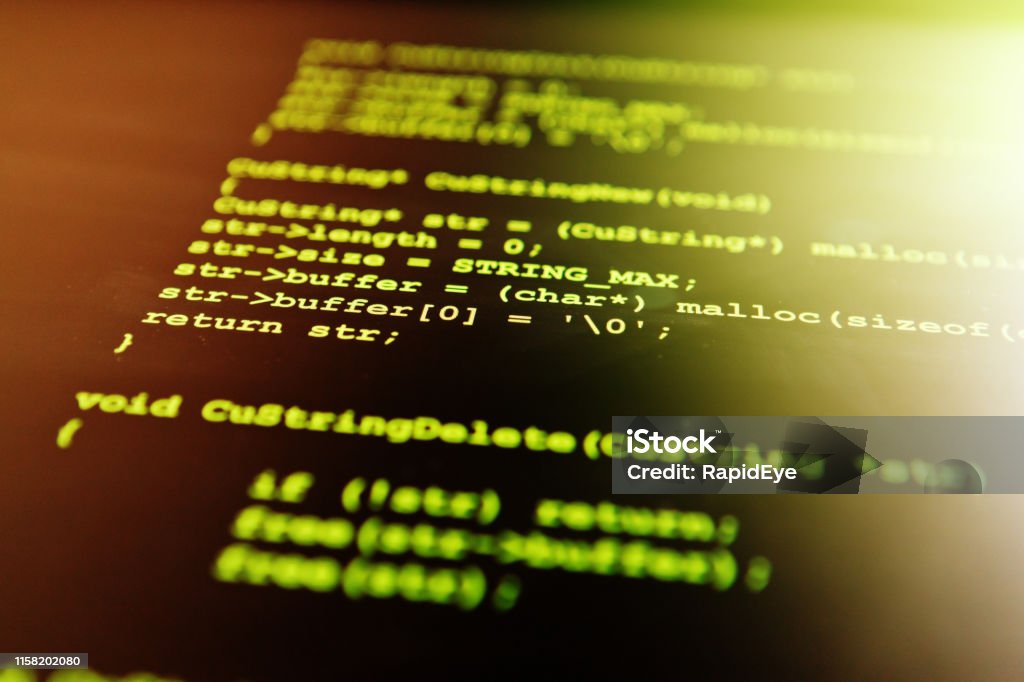 Photo libre de droit de Lignes De Code Informatique Dans Le Langage De ...