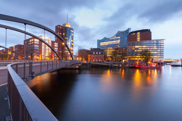 istock Hamburg skyline 1158216597