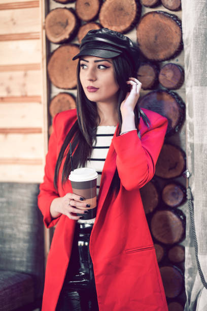 istock Modern Urban Female Enjoying Coffee To Go 1158218147