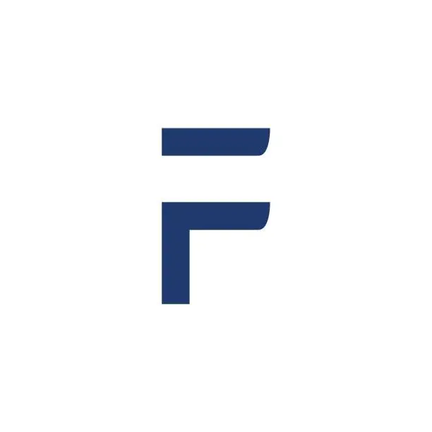 Vector illustration of Letter F Logotype Icon Design Template.