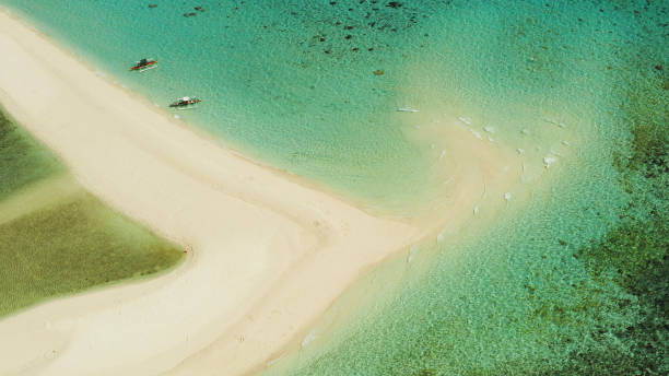 istock Tropical island with sandy beach. Camiguin, Philippines 1158219340