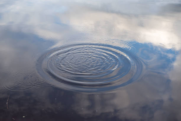 istock blue water surface as a background. waves on the surface of the water 1158223957