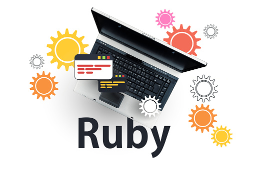 Ruby Programming Language Stock Photo - Download Image Now - Computer ...