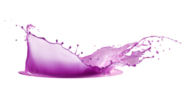 istock purple paint splash isolated on white background 1158227284