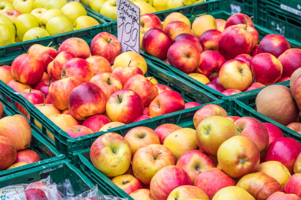 istock Organic Apples on the Market 1158235978
