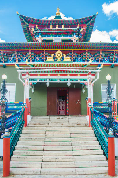 istock Ivolginsky datsan, Buddhist temple, Buryatia. 1158237444